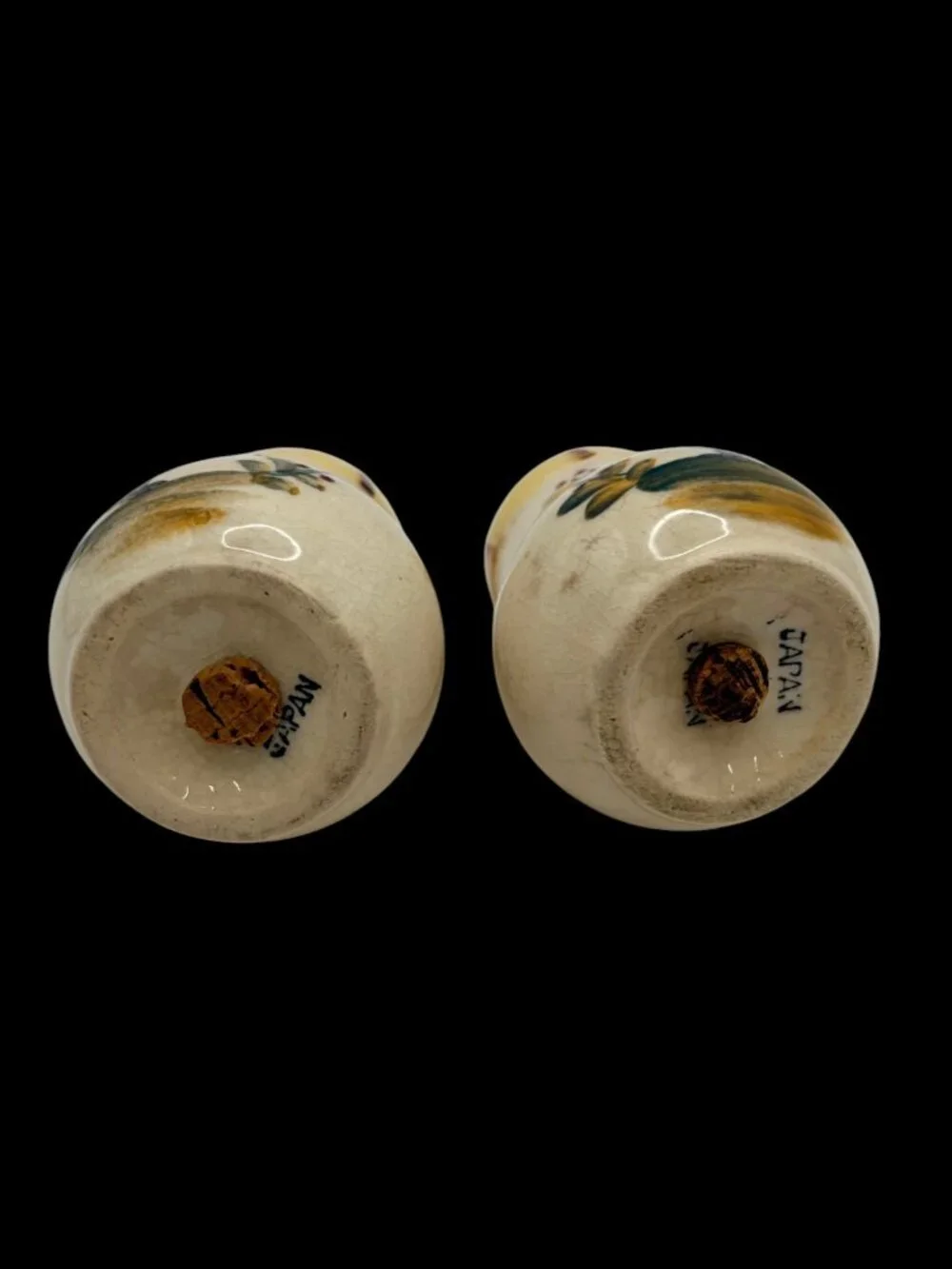 Vintage Japan Rooster Salt & Pepper Shakers Set – Hand Painted Ceramic Country